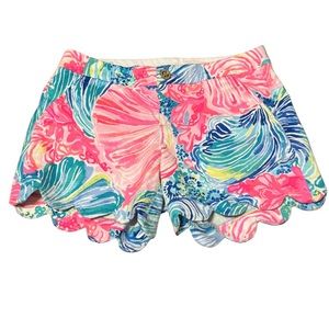 Lilly Pulitzer Buttercup Stretch Short Size 0